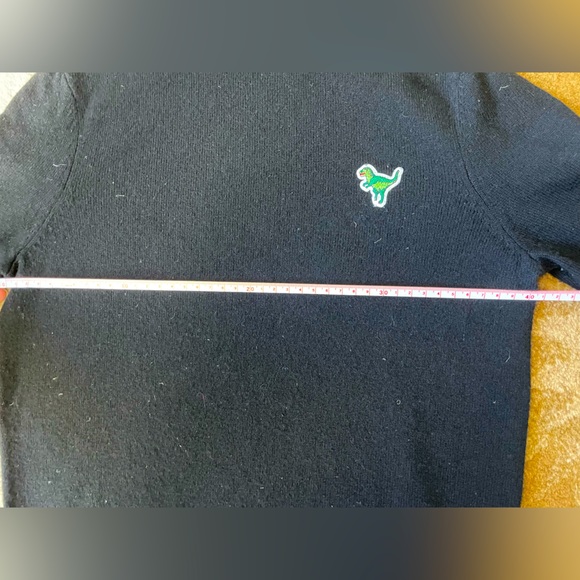 Coach 1941 Black Cashmere Turtleneck with Rexy Patch, Size US - Picture 9 of 12